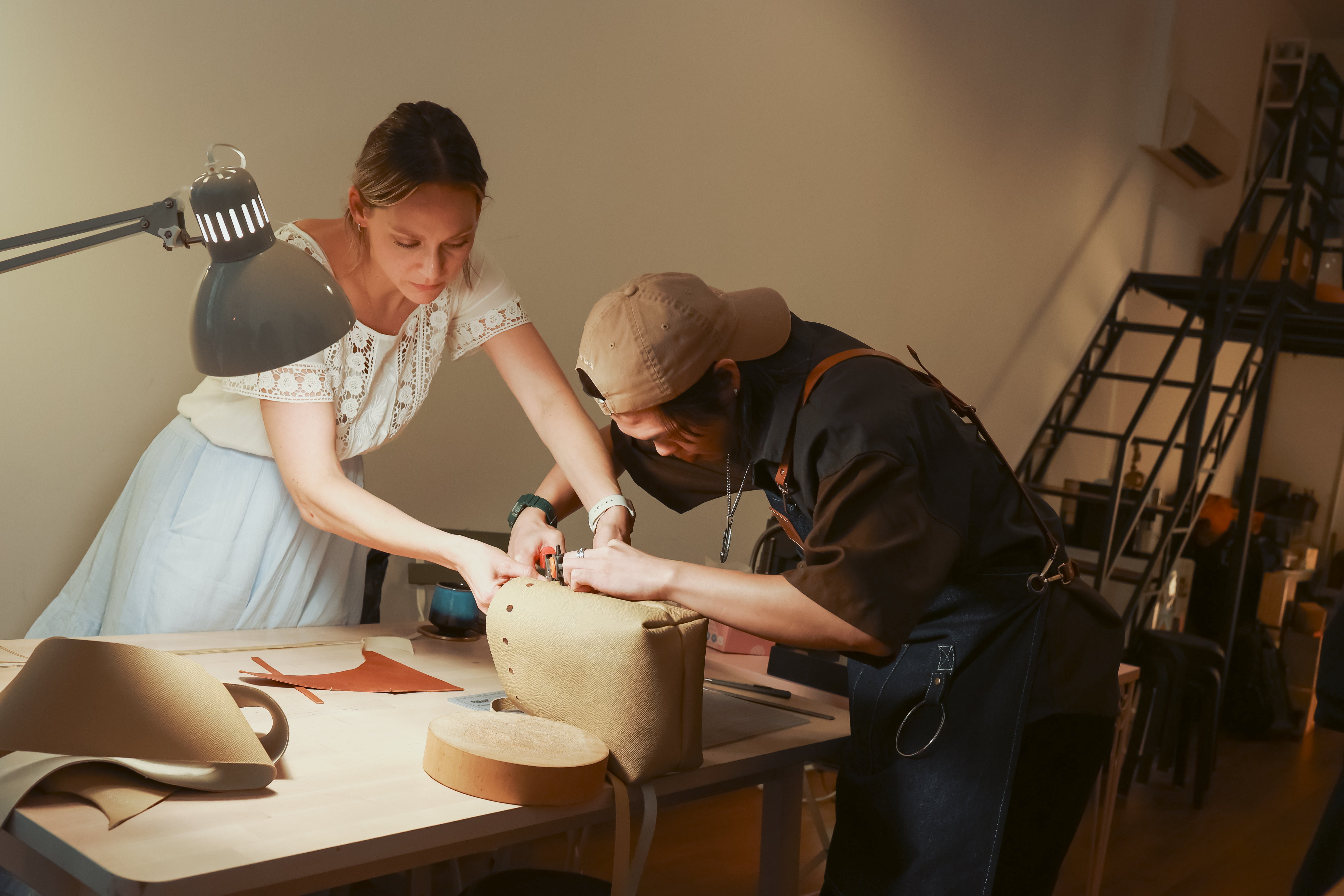 Bucket Bag Leather Crafting Workshop